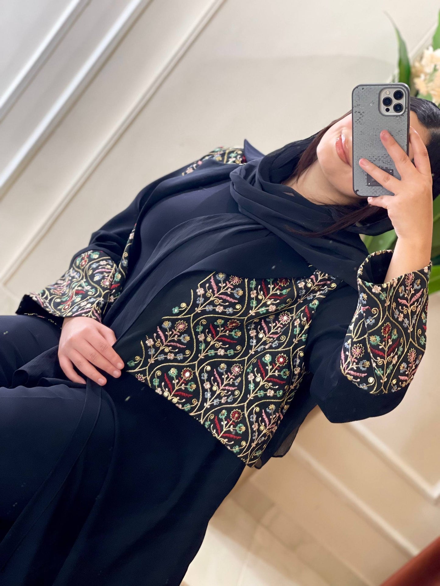Kaftan - Jacquard silk