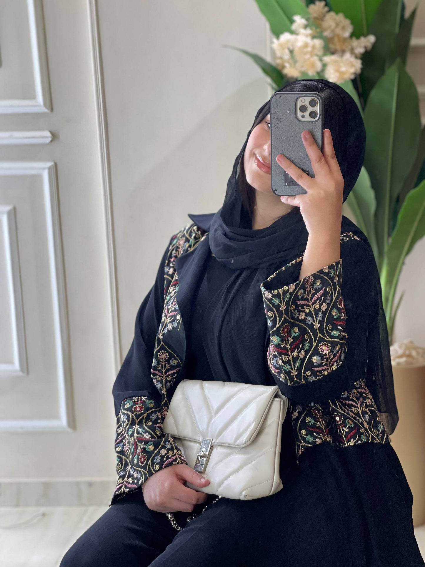 Kaftan - Jacquard silk